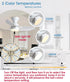 36W 6.4" Bulb Light,3 Dimmable Ceiling Fan Light Kit Replacement,Retrofit LED Light Engine Disc Board Panel for Flush