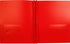 Lion 2-Pocket Plastic Folder with Fasteners, 1 Folder, Red (92310-RD)