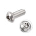 uxcell M8x20mm Torx Security Machine Screw, 20pcs Pan Head Screws, 304 Stainless Steel Fasteners Bolts