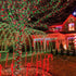 2 Pack 200 8 LED Solar Christmas Lights Outdoor Waterproof, Solar String Lights for Outside, Solar Outdoor String Light