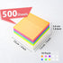 Transparent Sticky Notes 500 Pcs, MIUTME Clear Waterproof Translucent Memo Pad 3 x 3 inch for Office College School