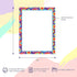 Barker Creek Tie-Dye Design Computer Paper, 8-1/2 x 11 Inches, 50 Sheets