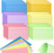 Tecmisse 1800 PCS Ruled Index Cards, 3x5 Inches Colorful Index Cards, Heavy