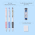 MozArt Cute Mechanical Pencil Set 0.7mm, 16PCS with 30 HB Lead Refills Drafting, Art, Drawing Supplies, Aesthetic Pastel Mechanical Pencils for Girls Writing by MozArt Supplies