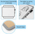 Mr. Pen Dry Erase Board - 14” x 11” with Black Marker, Gray Frame, Small White Board for Kids