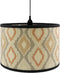 Crapyt E27 Drum Wood Lampshade, 11.8" 11.8" 7.87" Round Removable Lamp Cover,