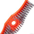Generic Trimmer Stiff Bristle Cleaning Brush - Manual Lawn Scraper, Versatile Garden Cleaner, High Strength Farm Floor