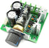 DZS Elec 10A 12V-40V DC Motor Speed Controller, 12V 24V PWM Variable Speed Regulator with Speed Control Knob