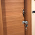 4 Inch Door Lock Latch Padlock Hasp Set, Stainless Steel Safety Right Angle Padlock Hasp Locking Latch with Screws for