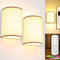 Battery Operated Wall Sconces Set of 2, Rechargeable Wall Sconces 15 Colors