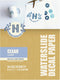 Hayes Paper Waterslide Decal Paper LASER CLEAR, 20 Sheets Premium Water-Slide Transfer A4 Size