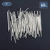 60pcs Hardware Nails, 3 Inches Nickel Plated Hanging Nails for Wood, Wall Hanging, Long Nails (3 in)