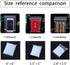 Small Plastic Bags for Jewelry 3 Sizes 300pcs Resealable Zip Bags Clear Zipper Baggies 2 Mil for Beads Board Games Pill Storage 2.4 x 3.5/3.5 x 5/4 x 6 Inch (8 Sizes to Choose from) by BornFeel