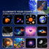 lamp,4K 13 Galaxy Projector, Planetarium Star Projector,Bedroom Night Light,Rotatable Nebula Projector Replaceable HD