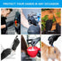 FINITEX Black Nitrile Disposable Medical Exam Gloves, 100/1000 PCS Powder-Free Latex-Free Food Gloves