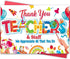 LiuuLi Funny Thank You Card, Cute Teachers Appreciation Cards Gift for School Staff
