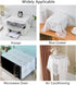 ArrErr Printer Dust Cover Case Universal Lace Printer Topper Cloth Covers for HP DeskJet LaserJet Canon Pixma Wireless