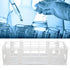 Test Tube Rack, 21-Hole 30mm Lab Test Tube Holder, Assembled Plastic Detachable Sample Bottle Rack