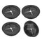 uxcell 4 Pcs 2 Inch Desk Grommet, Flexible Rubber Wire Hole Cover for Office Computer Desk