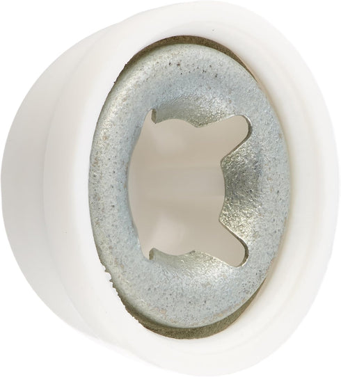 Push Nuts, 1/4 - Piece-10, White