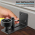 Sliding Barn Door Floor Guide for Bottom Adjustable Roller, 8 Setup Options, Quiet Operations with Felt Strips