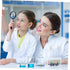 2pcs Glass Weighing Bottle, Ground Glass Stopper Lab Dispensing Bottles, Wide Mouth Wash Bottle, Lab Storage Bottles