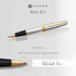 Cross Bailey Medium Point Refillable Rollerball Pen, Black Ink, Premium Gift Box