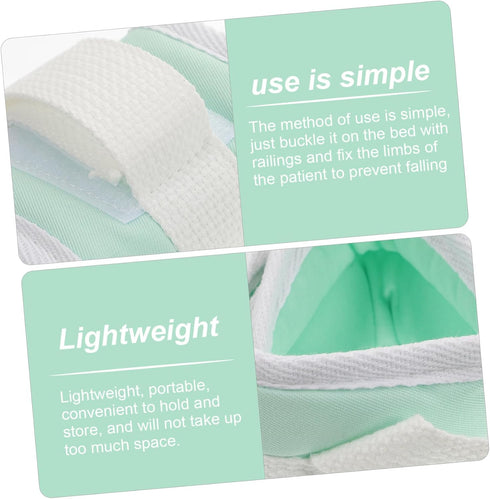 2pcs Comfortable Ankle Support Straps - Elderly Constraint Belt