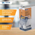 QuickFit 3-Ring Binder, Angle D Ring, 4 Inch, White, Pack of 4, 87060-04