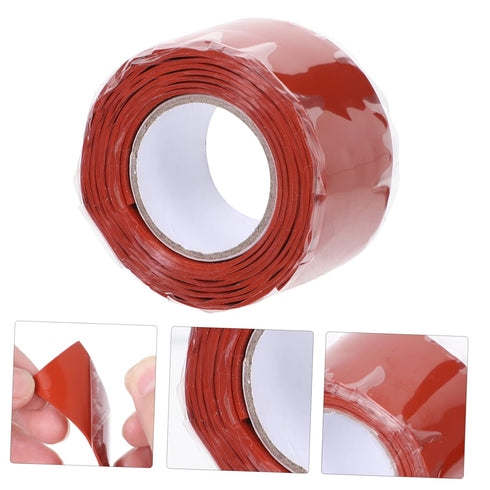 Waterproof Repair Tape PTFE Tape Leak Seal Tape Copper Leak Repair kit Tape for Water leaks Flex Rubber Tape Sealing Tape Outdoor Waterproof Tape sealant Silicone Rubber Heavy