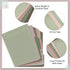 Cholemy 48 Pack Manila Lined File Folders, 1/3 Cut Tab, Heavyweight Paper, 9.5 x 11.5 Inch, Gentle Colors