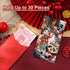 BAIWOVIS 6 Pack Packets, 2) Chinese New Year Red Envelopes, Traditional Lunar New Year Money Hongbao for Spring