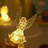 Generic Acrylic Angel-Shaped Night Light,Color Changing Night Lamps for Home Bar Restaurant Holiday Parties Christmas