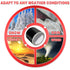 Birllaid Heavy Duty Awning Repair Tape for Tarp, Waterproof UV-Proof Repair Tape for Canvas, Boat Covers, Tent
