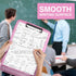 Sooez Clipboard with Storage, High Capacity Nursing Clipboards, Heavy Duty Plastic Storage Clipboard, A4 Letter Size