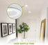 1 Pack 4 Inch 10W 889LM, 5CCT 2700K-5000K CRI90+, Dimmable T24, ASD Deep Regressed Baffle Trim Recessed Light, LED