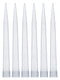 MUHWA 10ml Small Diameter Pipette Tip, Pipette Tips, Polypropylene (PP), Clear, Fit for Eppendorf, Biohit, Brand, Dragon, etc. 100pcs/bag, Autoclable
