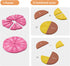 stochastic box 51 Set, Magnetic Fraction Tiles Circles pcs Fraction Bars Rainbow Math Manipulatives for Preschool