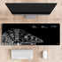 Large Mouse Pad Desk Mat, Gaming XXL Keyboard Desktop Computer Laptop, Unique Design for Women Girls Men, 30x12''