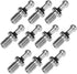 CAT40 45° Pull Stud Retention Knob, Fits HAAS CAT 40 CNC Tool Holder, 10-Pack for Various Machines