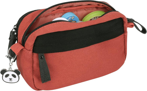 8" 6" 2" x x Cute Pencil Case - Aesthetic Pencil Bag with Zipper for Adults Teens Kids - Light Cool Compact Japanese