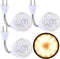 Yahenda 3 Pack Motion Activated LED Night Light Plug in Smart Dusk