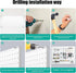 Metal Pegboard Panels, 24”×12” Pegboard Wall Organizer, 2 Pcs Large Metal Peg Board for Home, Garage Tool Storage