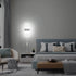KICAAO Wall Sconces, Modern Wall Sconce Plug in 10W 6000K Cool White