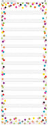 Teacher Created Resources Confetti 14 Pocket Daily Schedule Pocket Chart, 13" x 34"