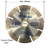 4 Inch Wet Dry Segmented Cutting Concrete Diamond Saw Blade for Masonry with 7/8-5/8 Inch Arbor