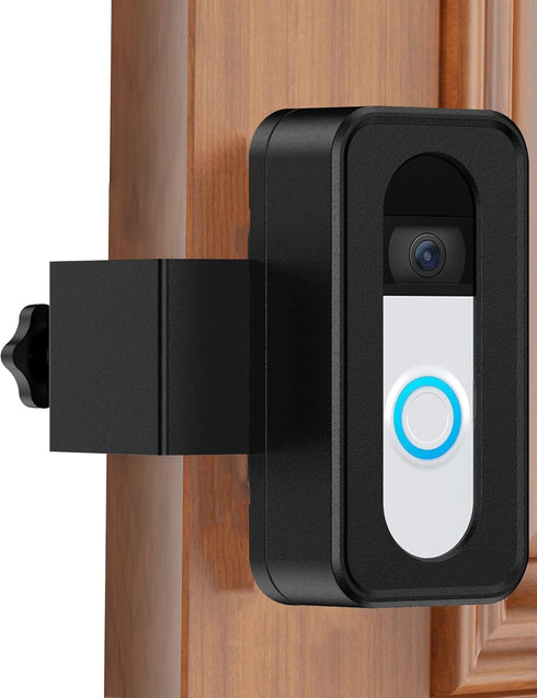 Anti-Theft Video Doorbell Mount, No-Drill Mounting Bracket Accessories for Most Models, Houses, Apartments, Businesses