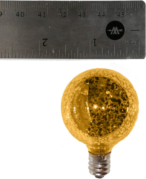 (10 G40 1.6" Bulbs Hometown Evolution, Inc. Gold Outdoor Patio String Lights ft, Gold - Black Wire)