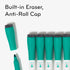 U Brands Low-Odor Dry Erase Markers, Set of 12, Medium (2 mm) Point, Green