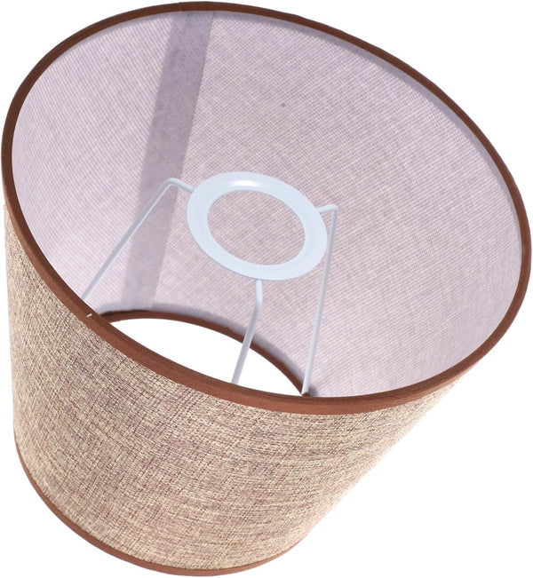 Linen Fabric Lamp Shade for Table and Floor Lamps Modern Design Replacement
